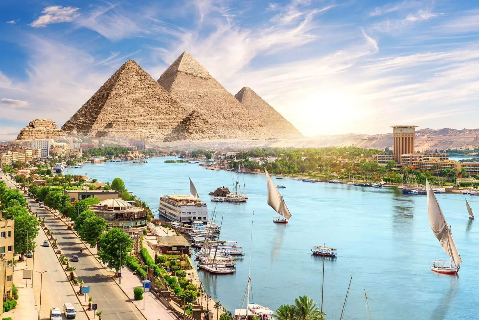 Nile river cruise, Luxor , Aswan river cruise